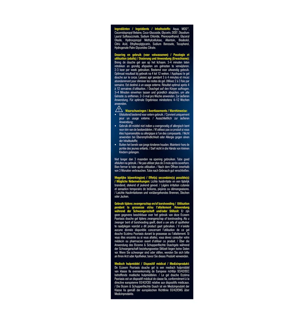 Lucovitaal Eczeem Psoriasis Douchegel (200 ml) - image 3