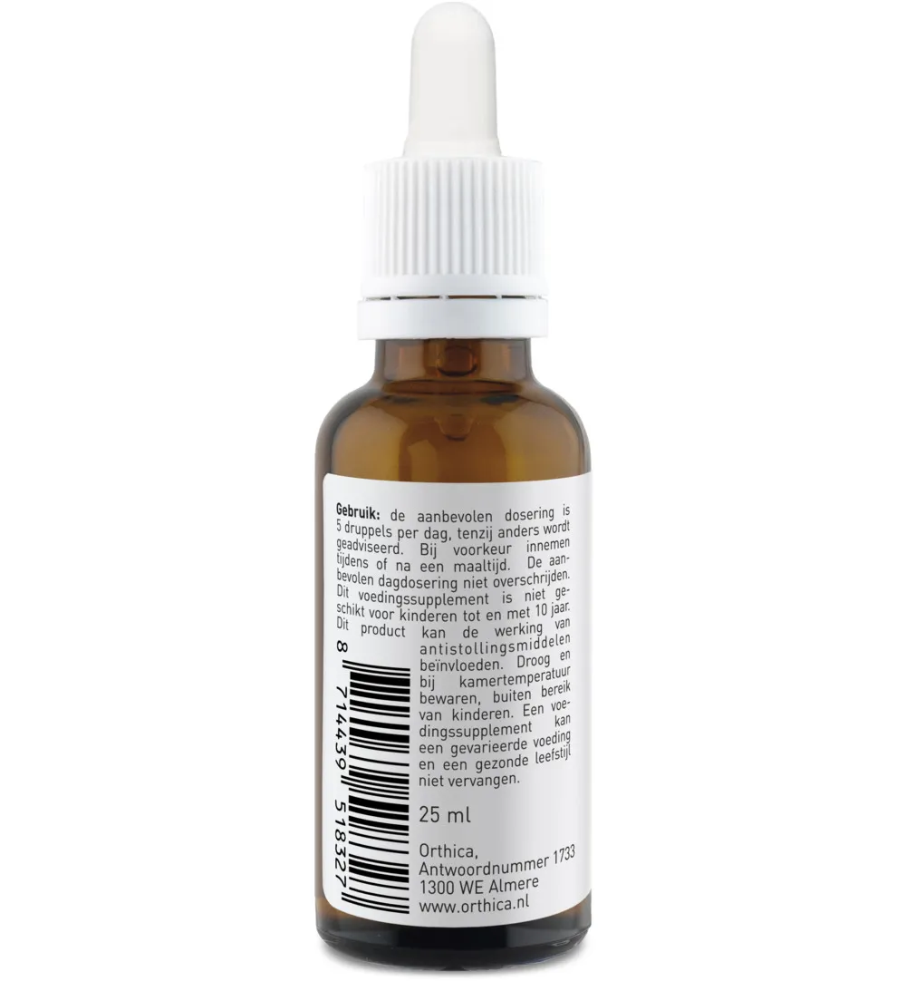 Orthica D3 & K2 oliedruppels (25 ml) - image 4