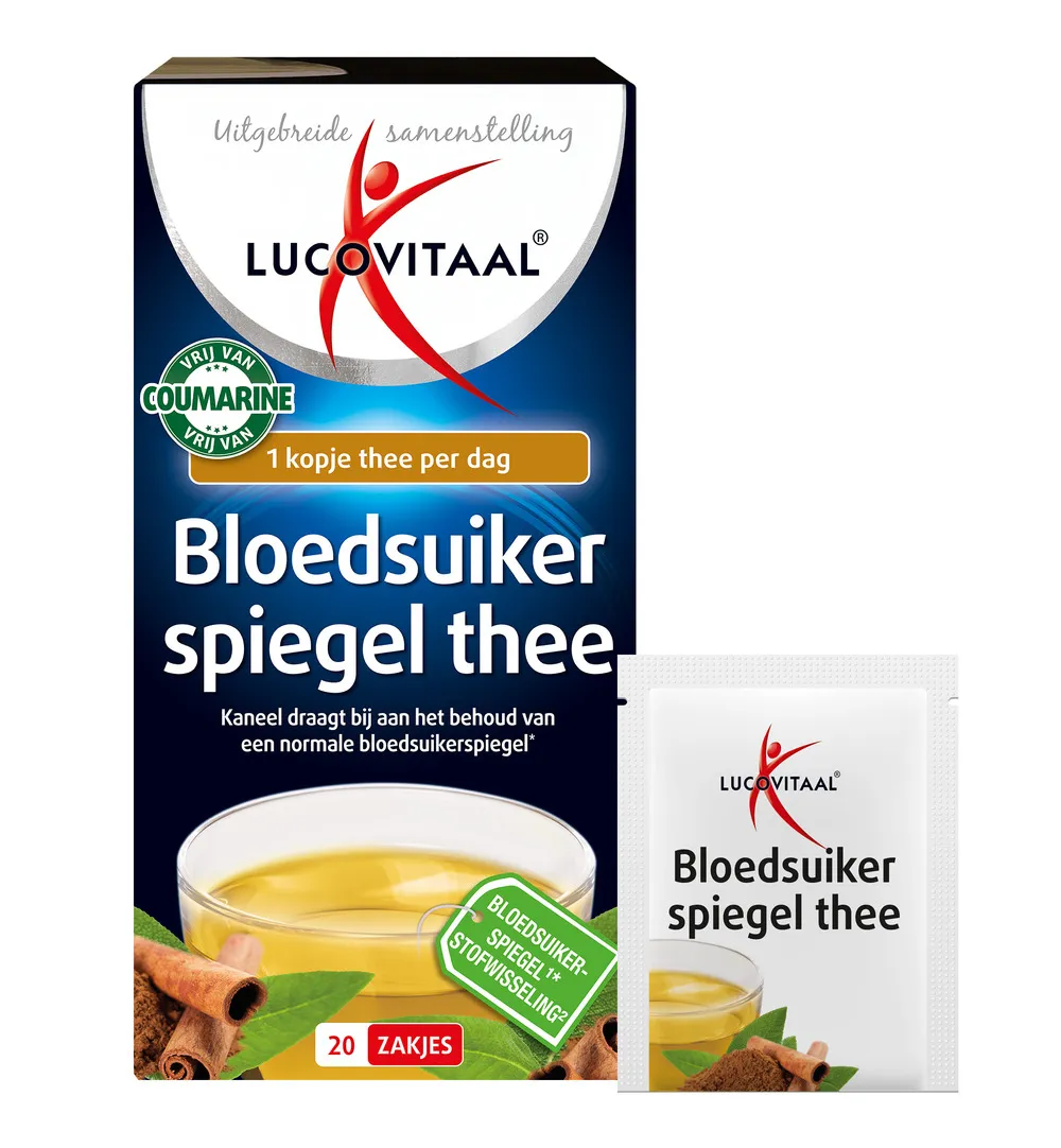 Lucovitaal Bloedsuikerspiegel Thee (20 stuks) - image 3