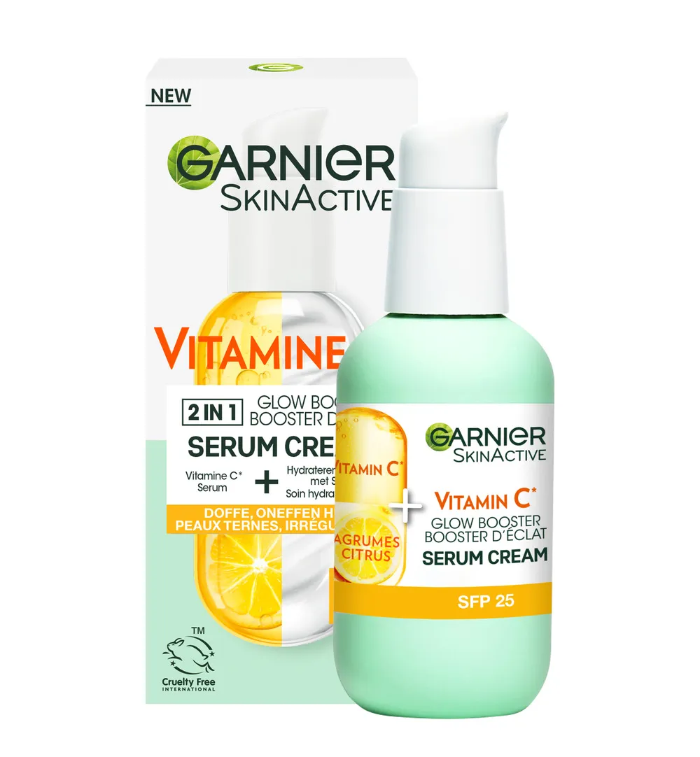 Garnier Skin Active Serum Creme Vitamine C (50 ml) - image 2