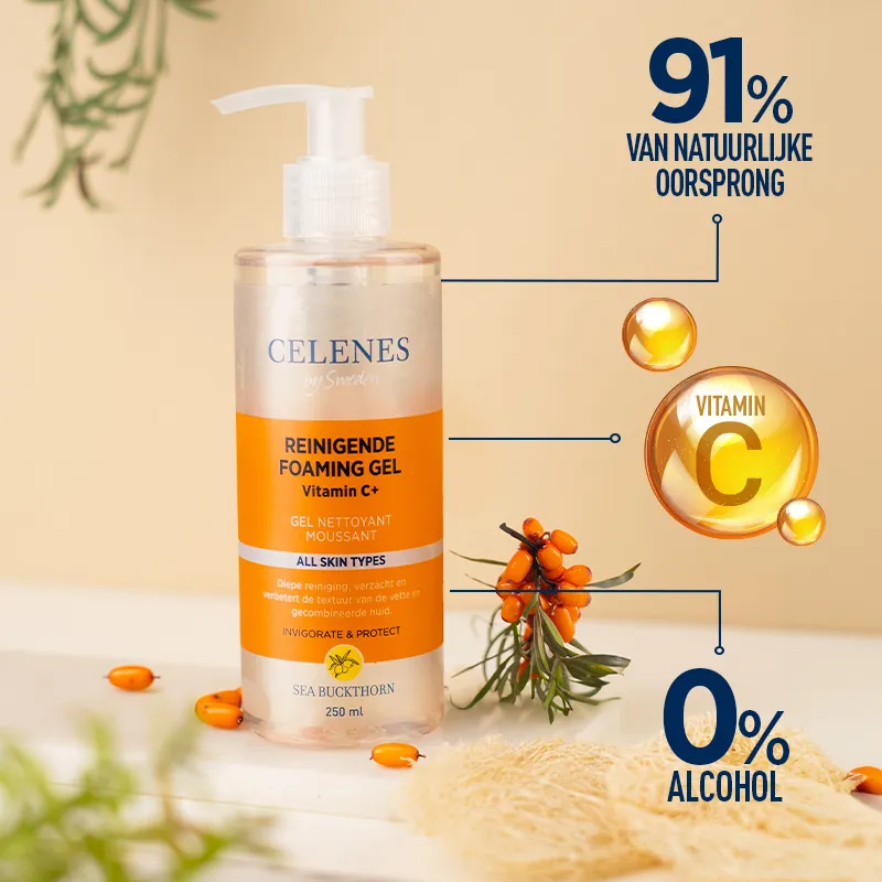 Celenes Sea Buckthorn Cleansing Gel (250 ml) - image 2