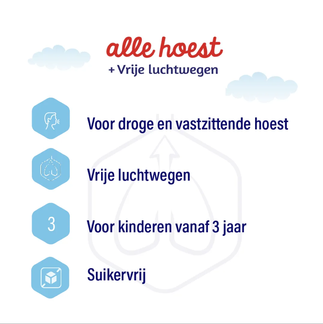 Dampo Kids Alle hoest +Vrije luchtwegen suikervrij (120 ml) - image 2