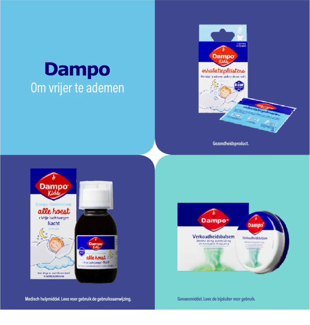 Dampo Kids Alle hoest +Vrije luchtwegen suikervrij (120 ml) - image 5