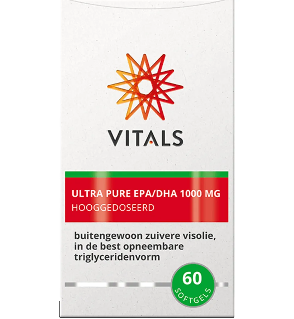 Vitals Ultra Pure EPA/DHA 1000 mg (60 softgels)