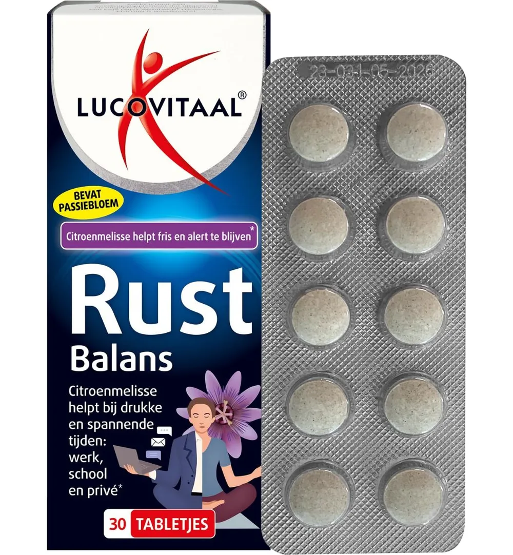Lucovitaal Rust Balans (30 tabletten) - image 2