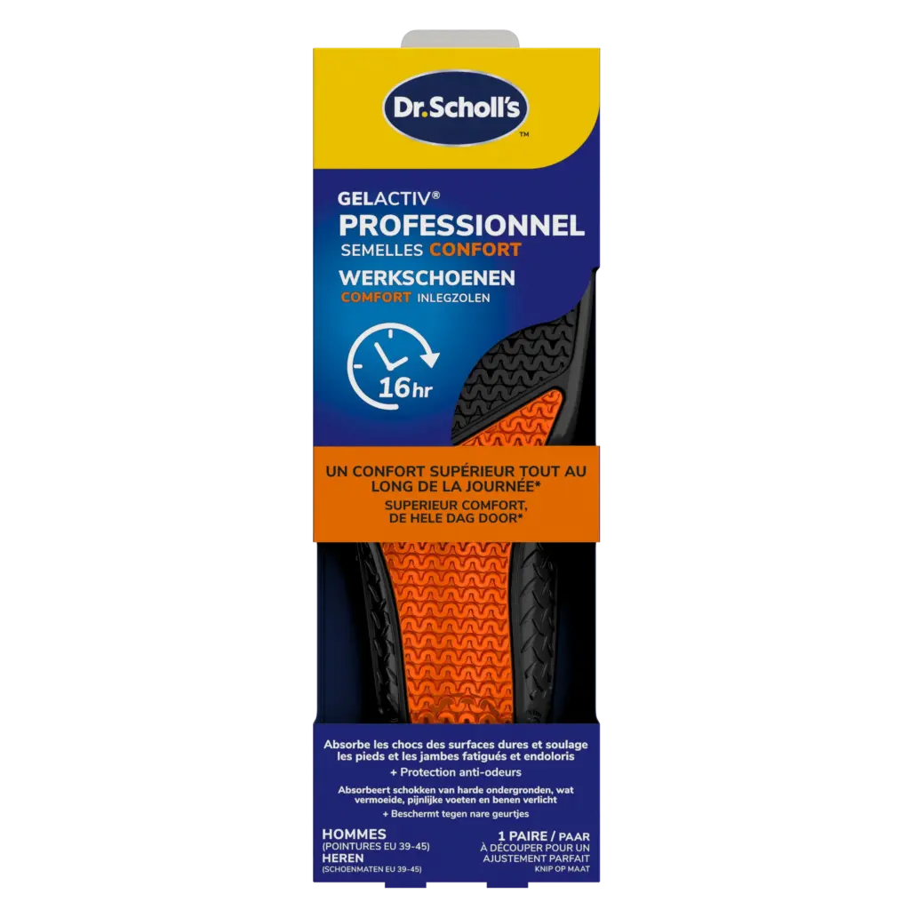 Dr. Scholl's Gel Activ Inlegzolen Professioneel L (1 paar)