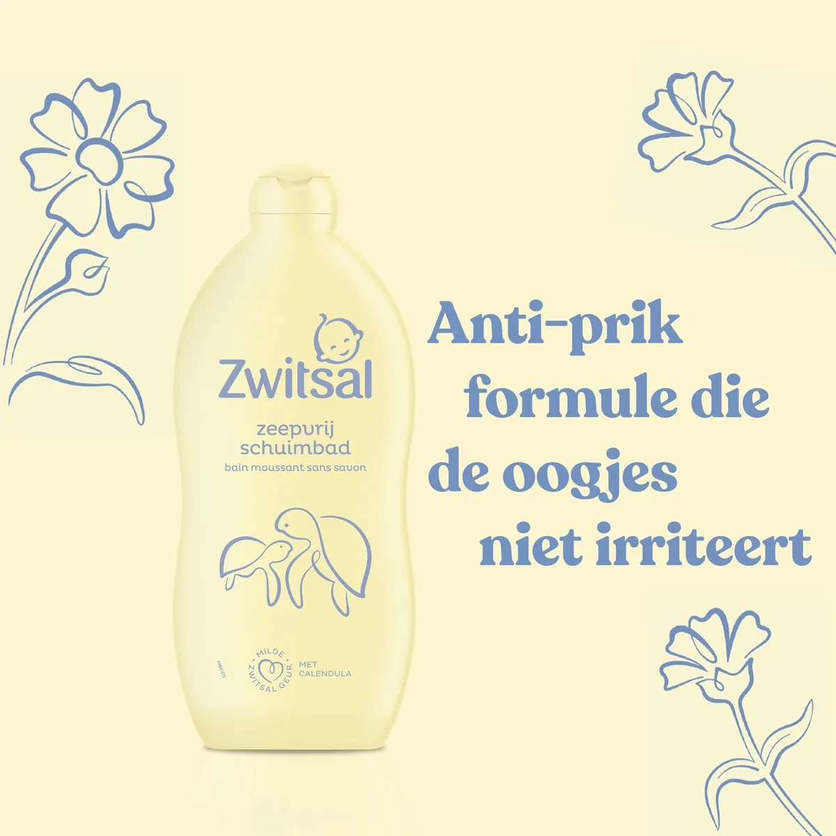 Zwitsal Zeepvrije Schuimbad (700 ml) - image 2
