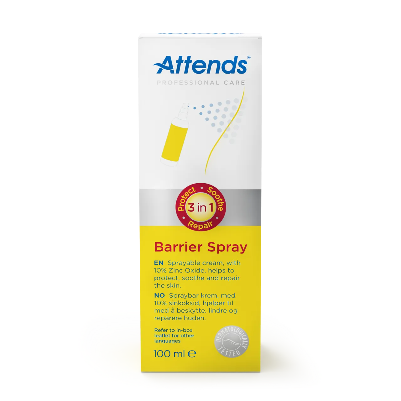 Attends Care Barrier Spray (100 ml)