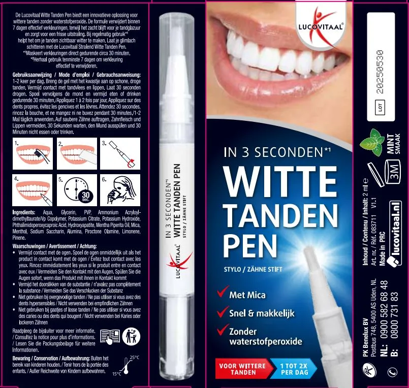 Lucovitaal Witte Tanden Pen (2 ml)
