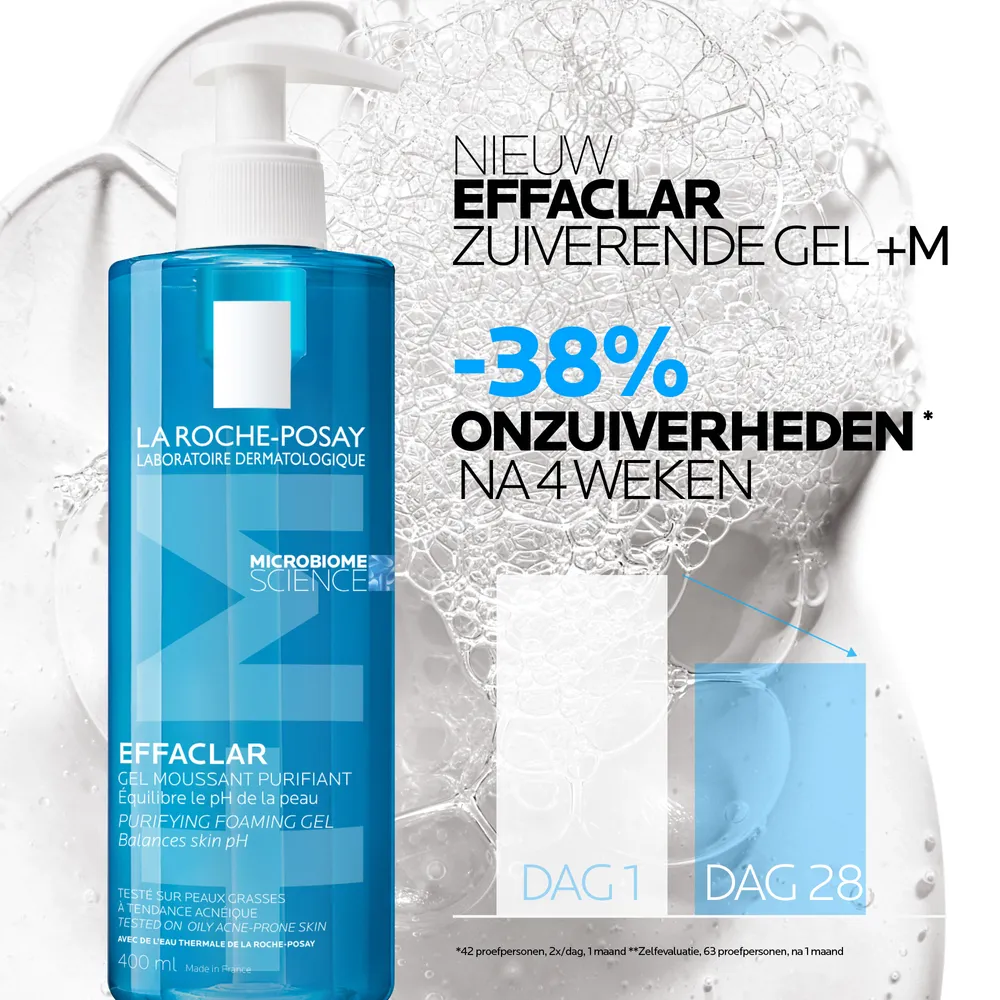 La Roche-Posay Effaclar Purifying Foaming Gel (400 ml) - image 3