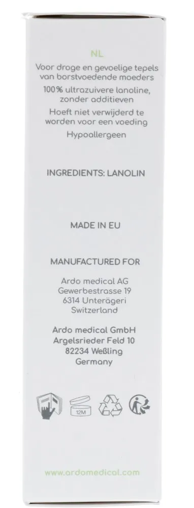 Ardo Medical Ardo Care Lanolin Nipple Cream (10 ml)