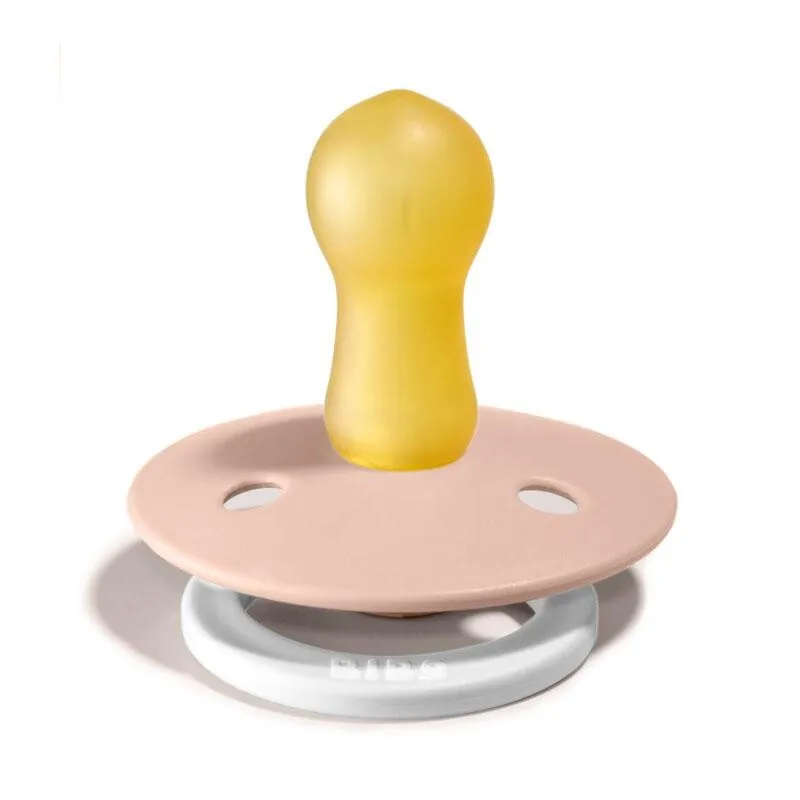 Bibs Glow Fopspeen 0-6 Maanden Vanilla/blush (2 stuks) - image 2
