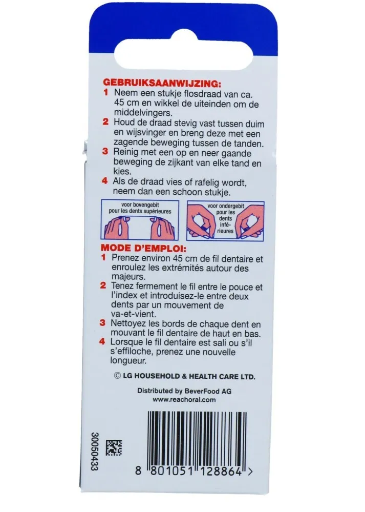 Johnson&johnson Reach Dental Floss Waxed (1 stuk) - image 2