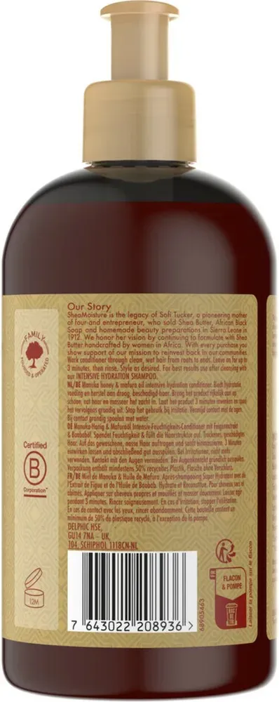 Shea Moisture Manuka Honey & Mafura Oil Intensive Hydration Conditioner (384 ml)