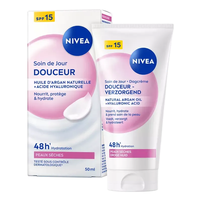 Nivea Voedende Dagcrème Droge Huid SPF15 (50 ml) - image 2