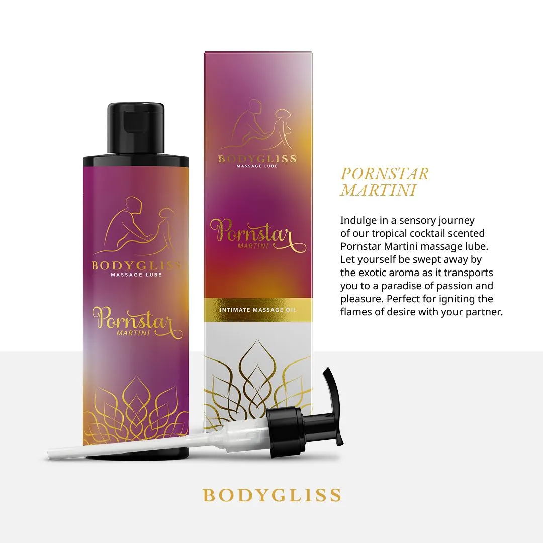 Bodygliss Massage Olie/glijmiddel Pornstar Martini (150 ml)