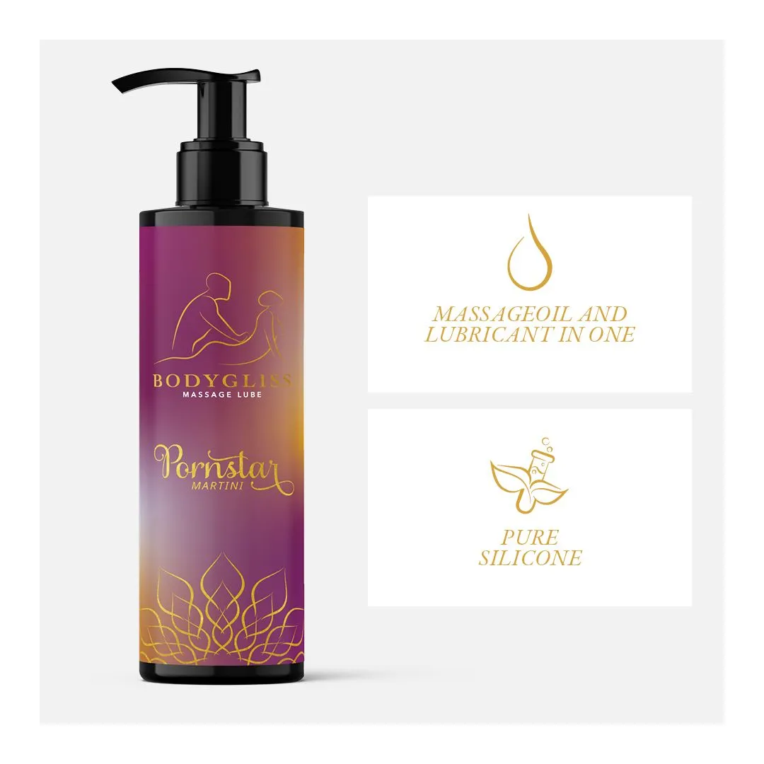 Bodygliss Massage Olie/glijmiddel Pornstar Martini (150 ml) - image 3