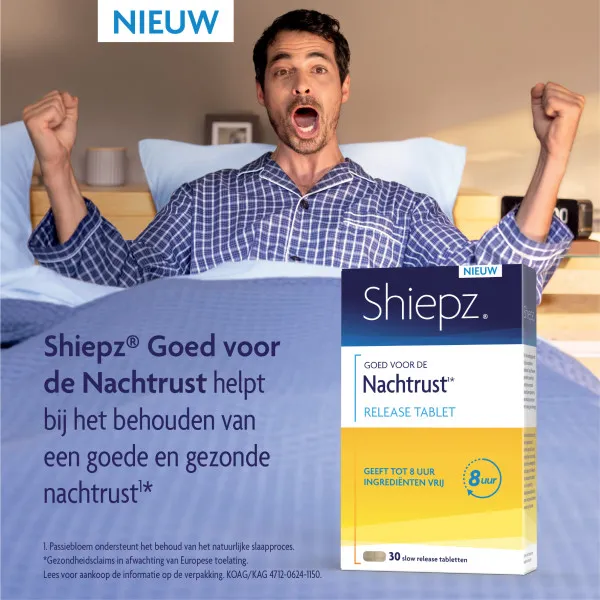 Shiepz Nachtrust 8 uur (30 tabletten) - image 2