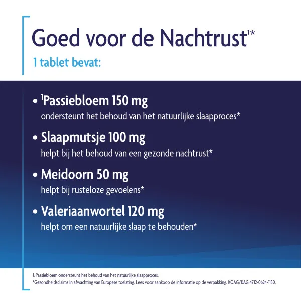 Shiepz Nachtrust 8 uur (30 tabletten) - image 3