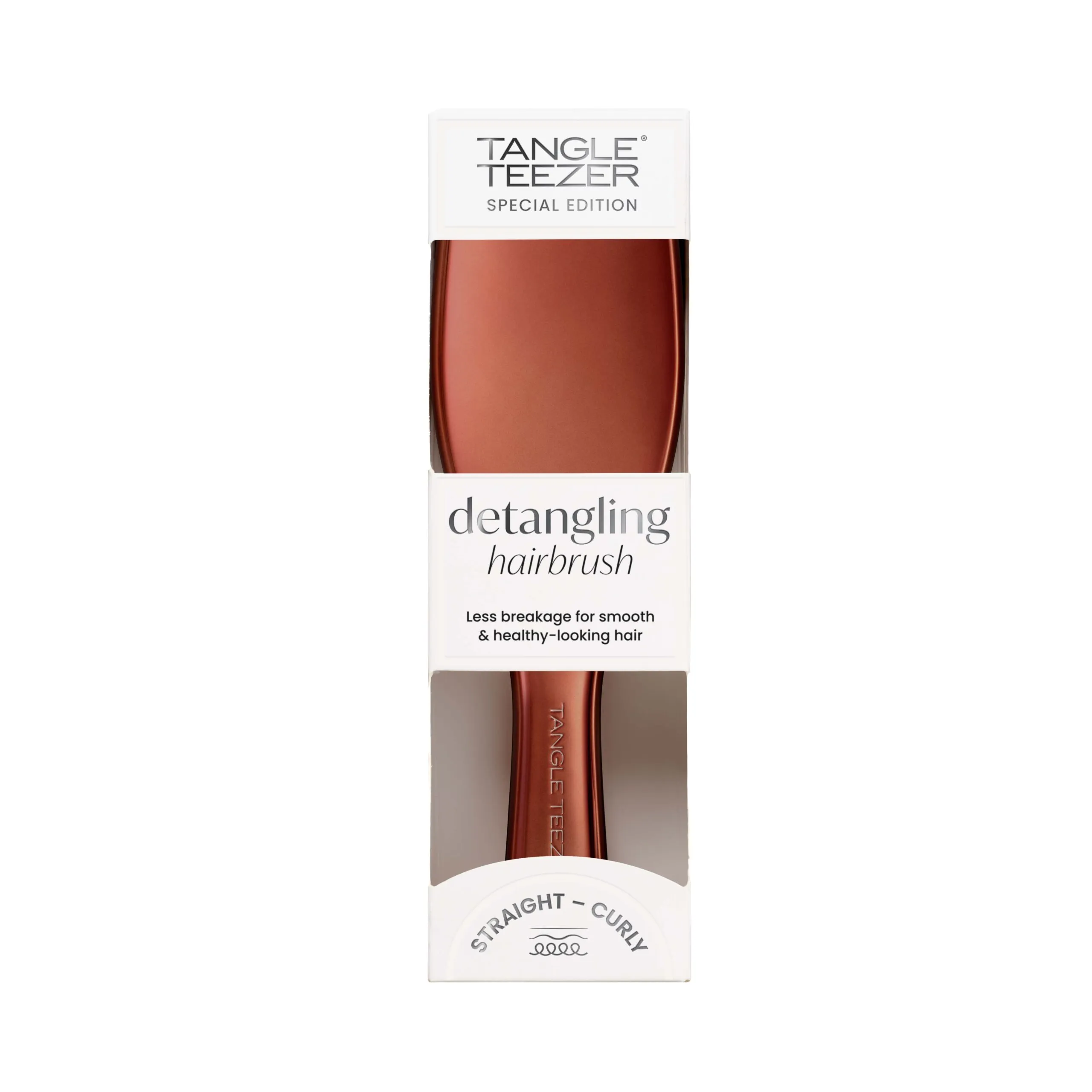 Tangle Teezer Ultimate Detangler Chrome Chocolate Bronze (1 stuk)