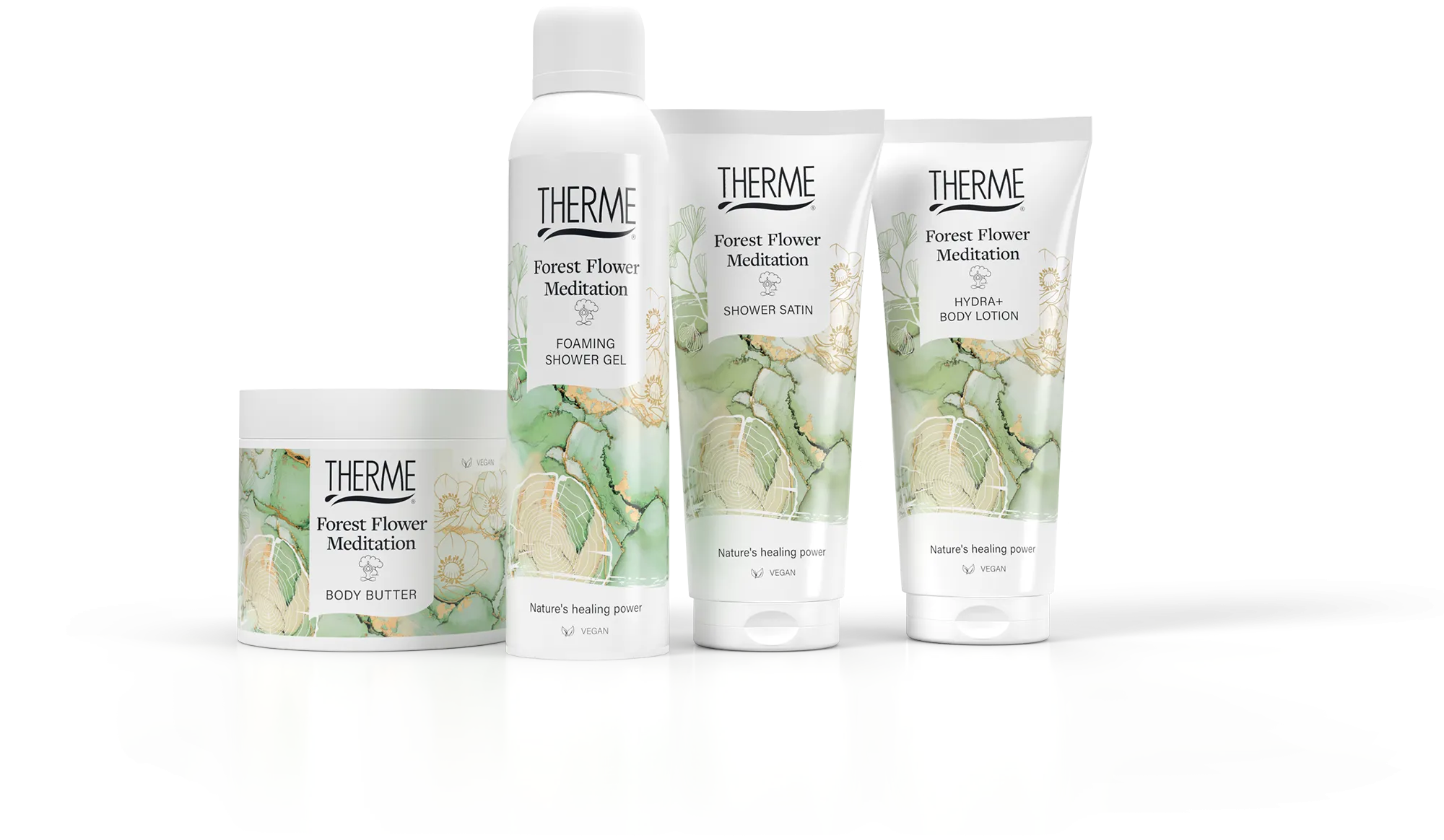 Therme Forest Flower Meditation Shower Satin (200 ml) - image 3