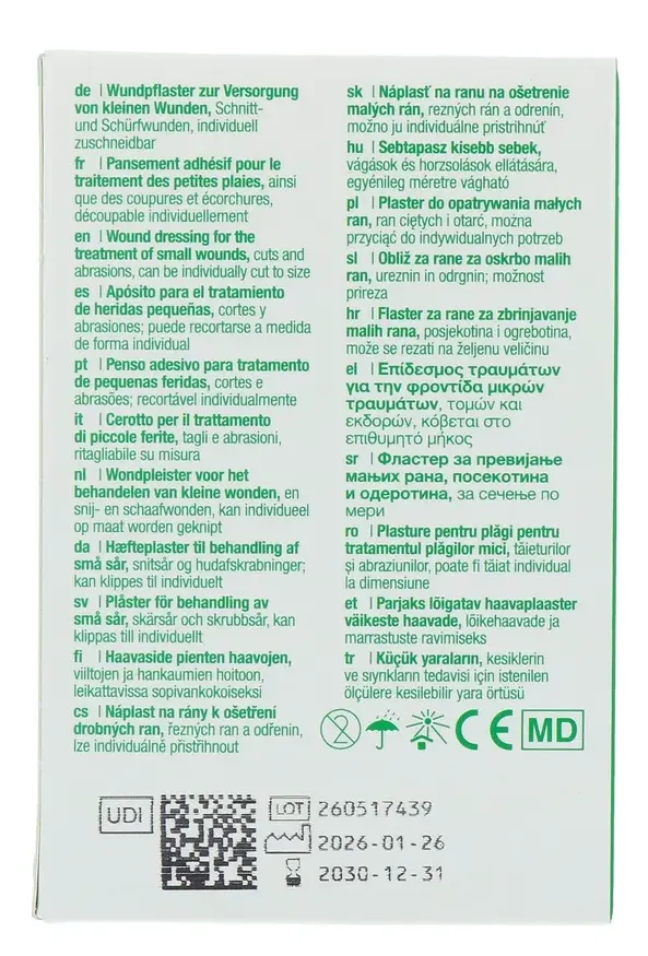 Lohmann & Rauscher Curaplast Pleister 6 X 10 Cm Sensitive (10 stuks)