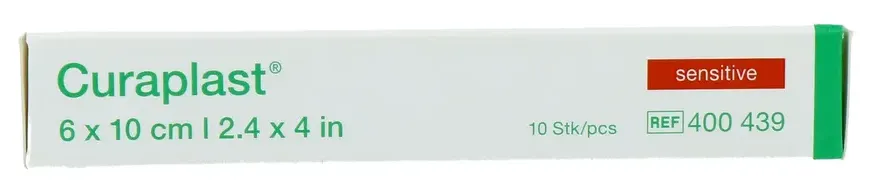 Lohmann & Rauscher Curaplast Pleister 6 X 10 Cm Sensitive (10 stuks) - image 2