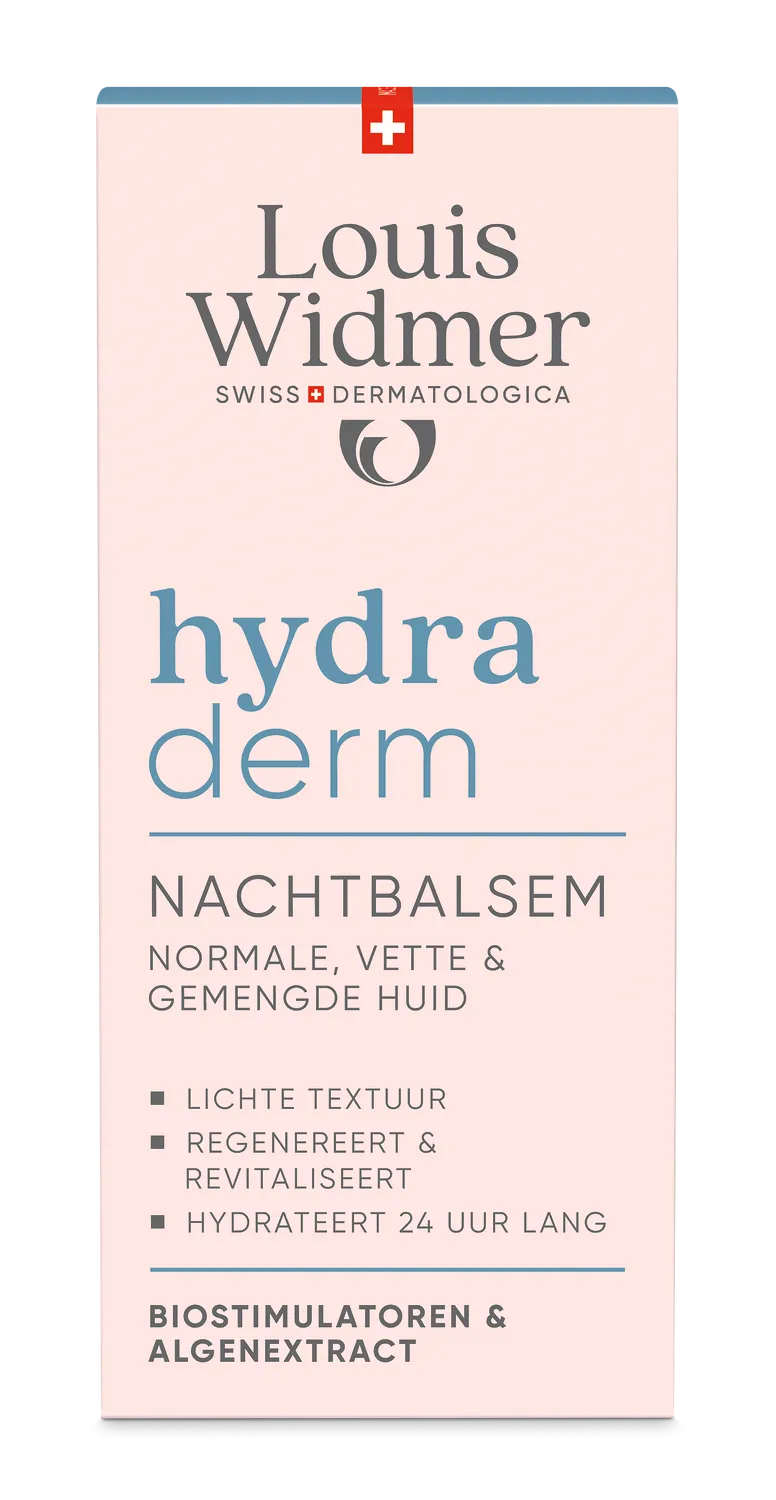 Louis Widmer Hydraderm Nachtbalsem Licht Geparfumeerd (50 ml)