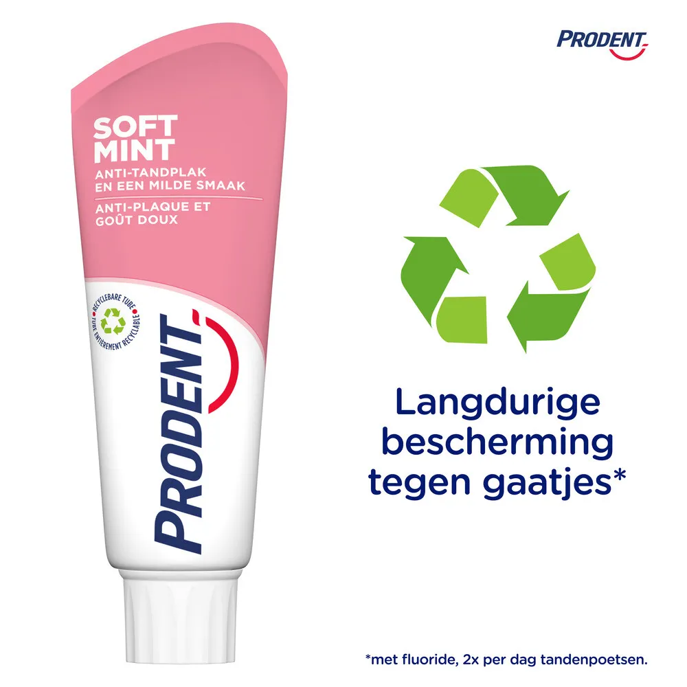 Prodent Tandpasta Soft Mint (75 ml) - image 2