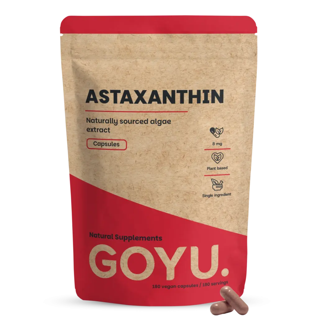 Goyu Astaxanthine Capsules – Uit Microalg (60 capsules)