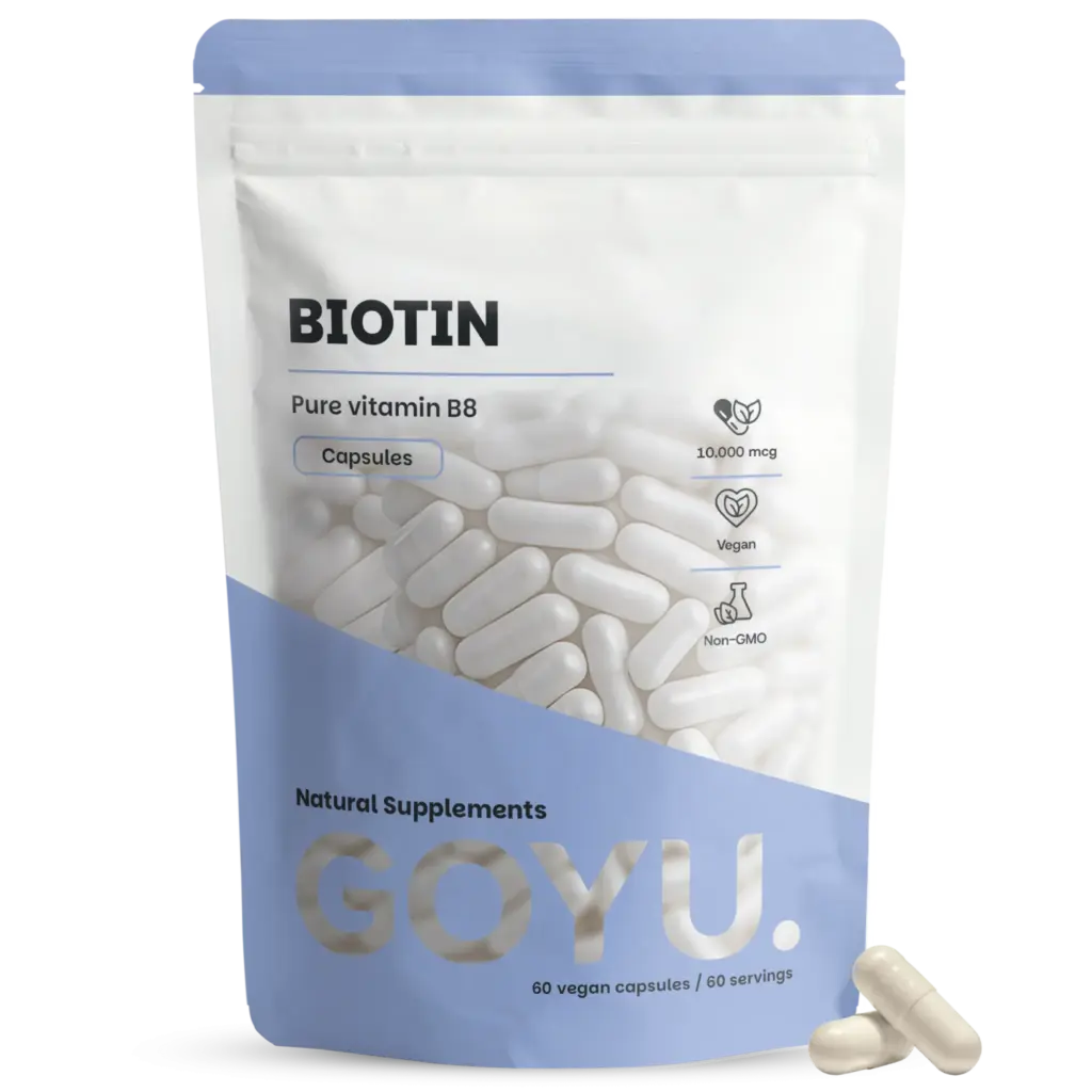 Goyu Biotine (vitamine B8) Capsules 10.000 mcg (60 capsules)