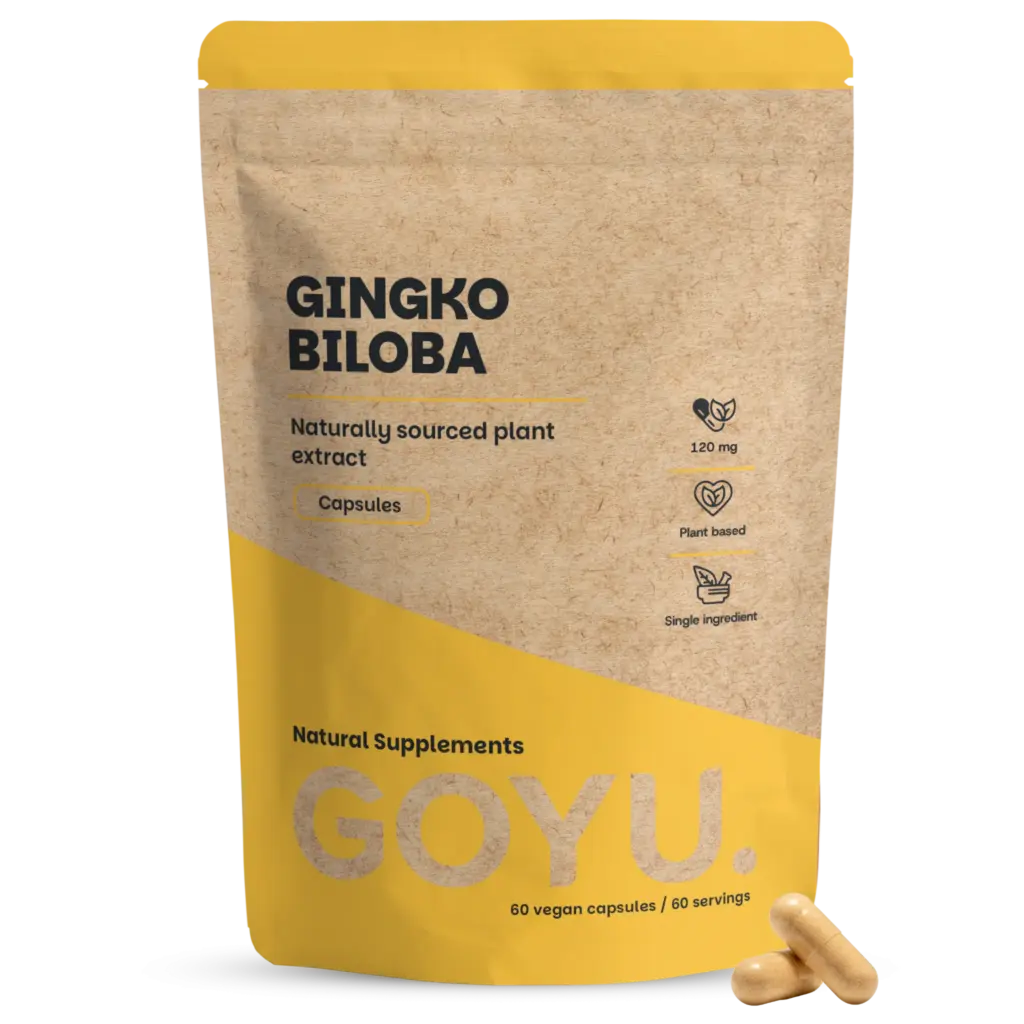 Goyu Ginkgo Biloba Capsules - 60 Capsules - Gestandaardiseerd Extract (60 capsules)