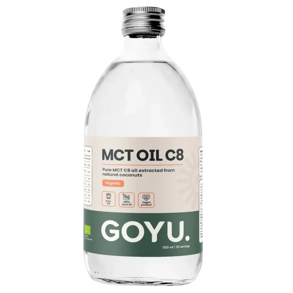 Goyu MCT C8 Olie Biologisch (500 ml)