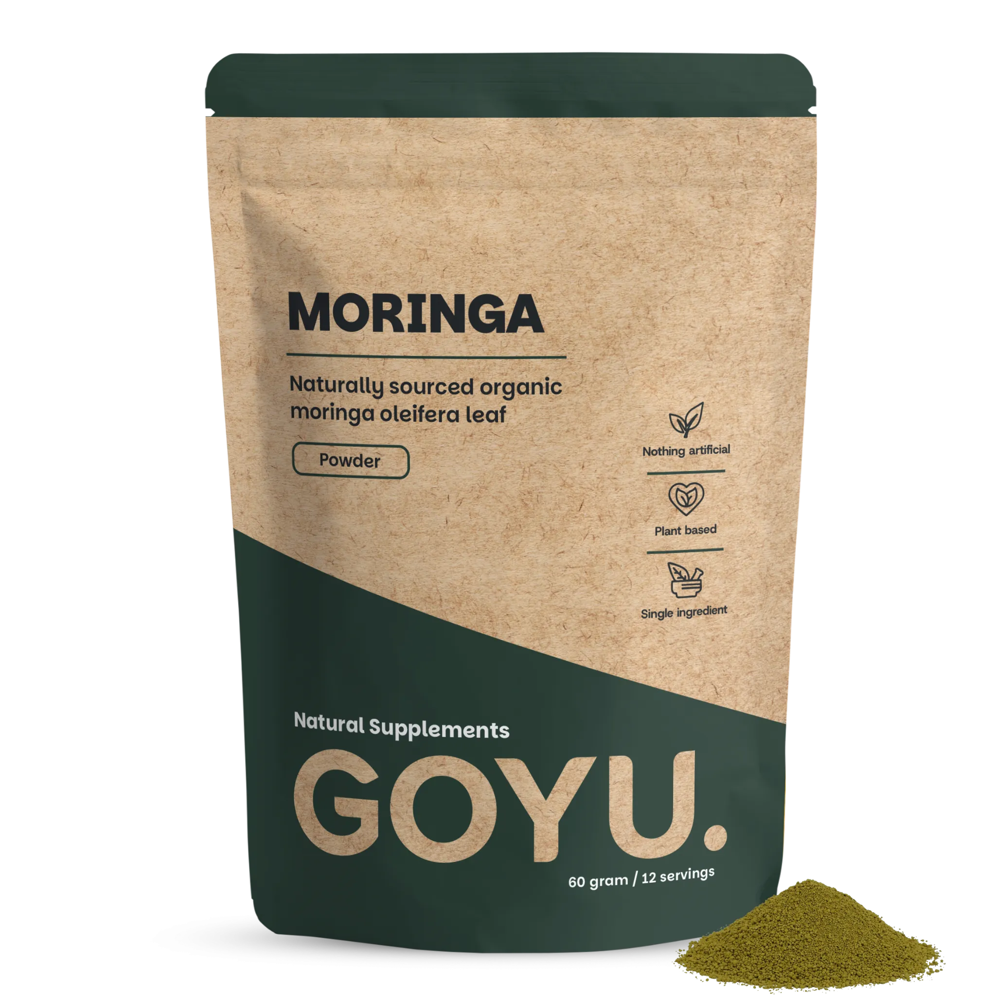 Goyu Moringa Poeder Biologisch (60 gram)
