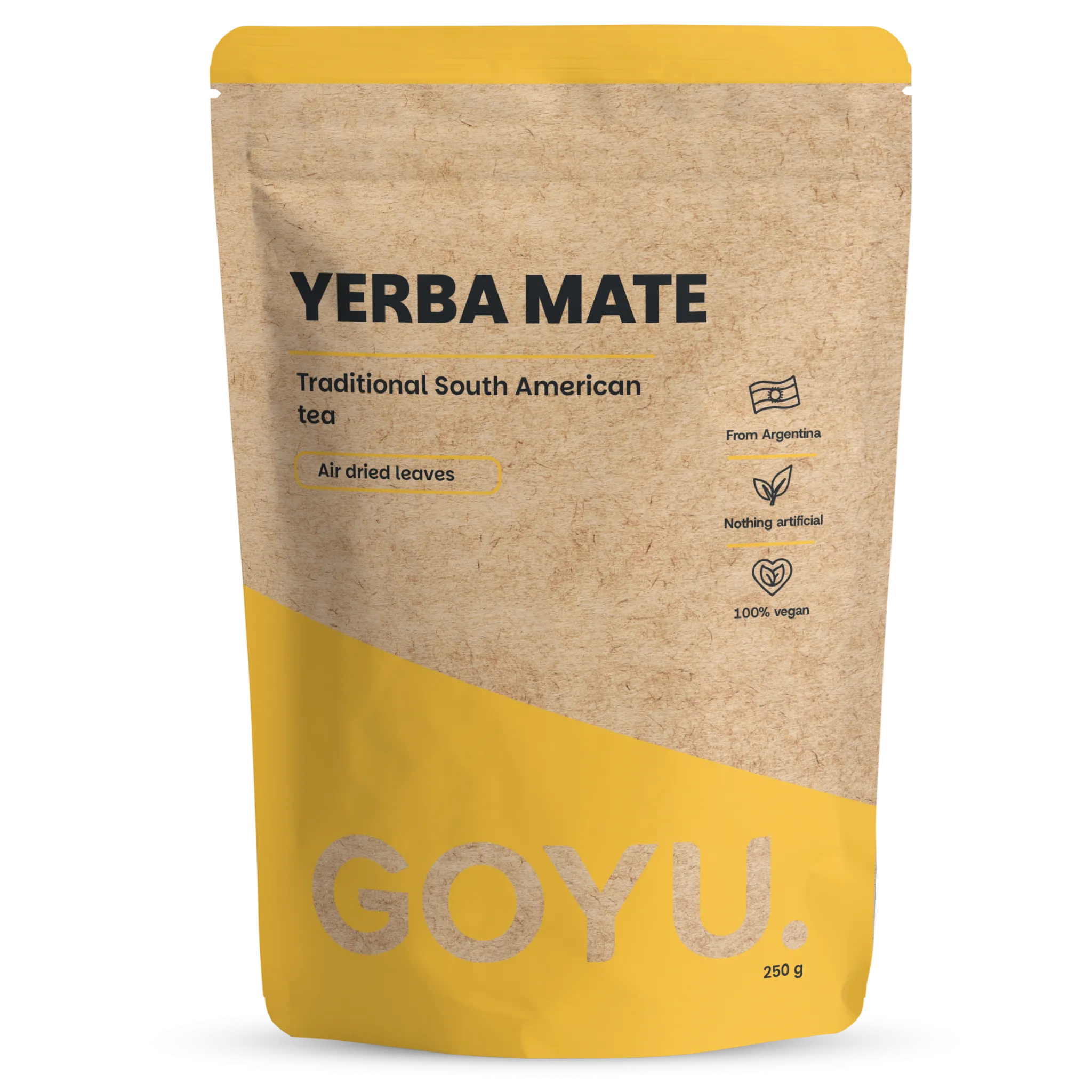 Goyu Yerba Mate Theebladeren - Ilex Paraguariensis (250 gram)