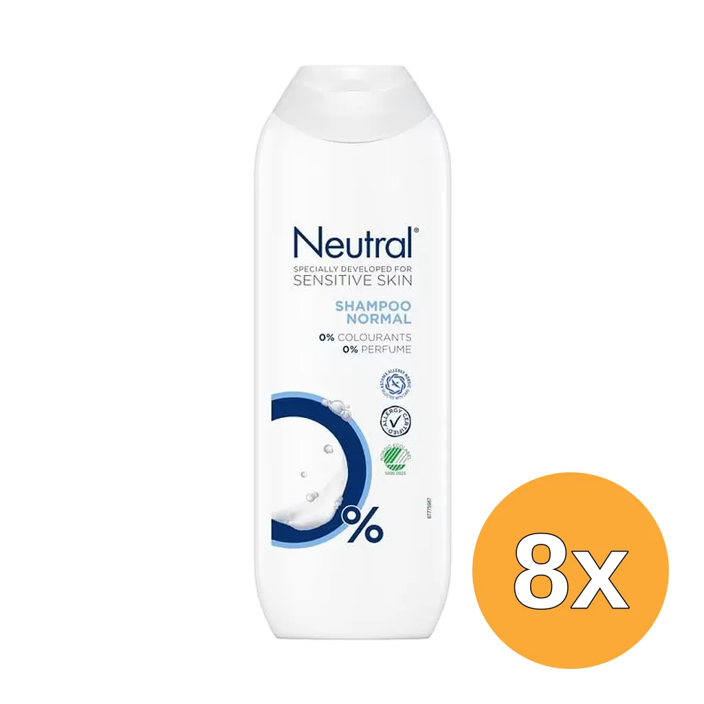 8x Neutral Shampoo Normaal (250 ml)