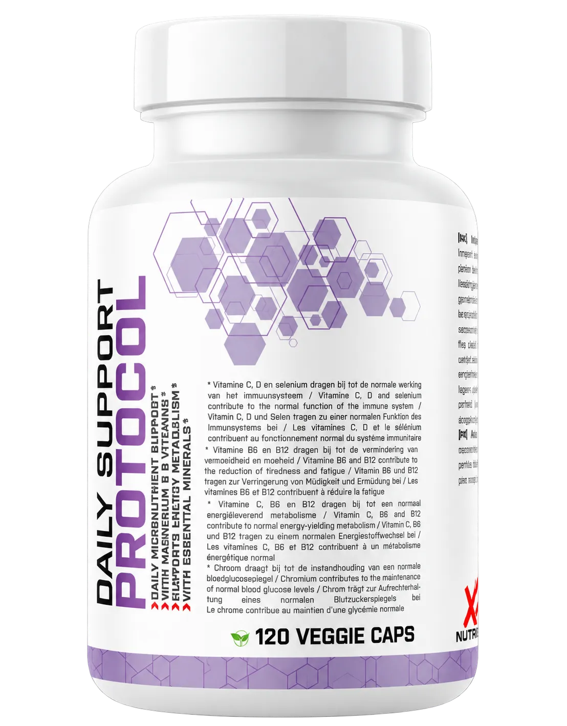 XXL Nutrition Glp-1 Daily Support Protocol (120 vega capsules)