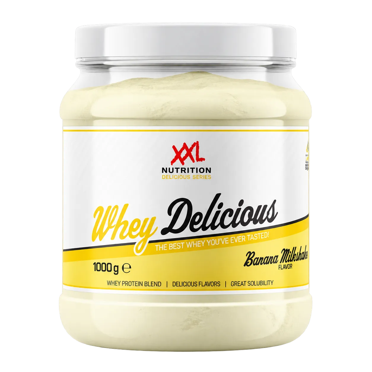XXL Nutrition Whey Delicious Milkshake - Banaan (1000 gr)