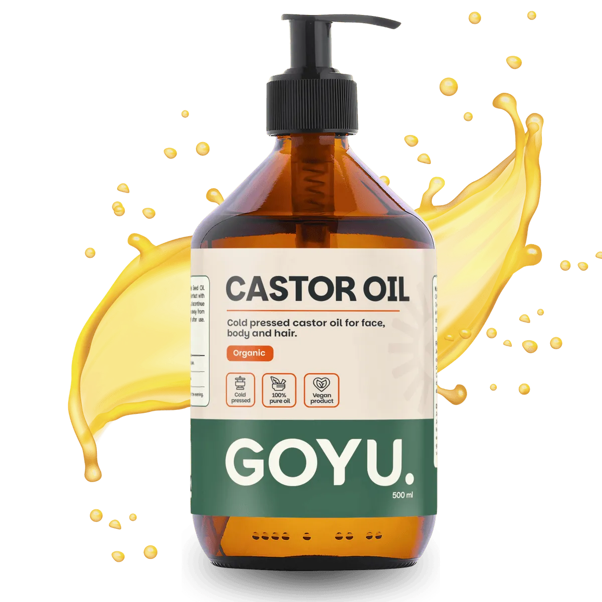 Goyu Castor Oil (500 ml) - image 2