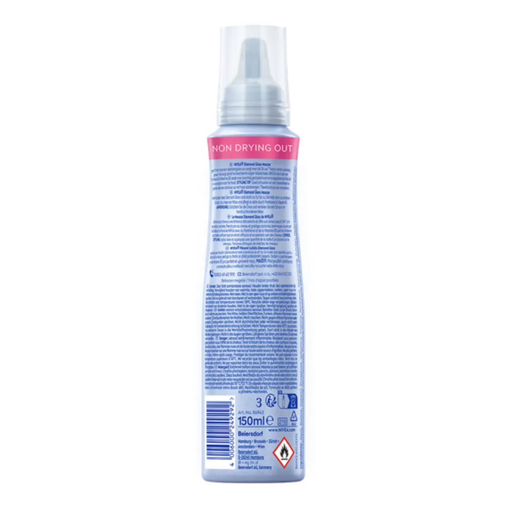 Nivea Hair Mousse Diamond Glos (150 ml)
