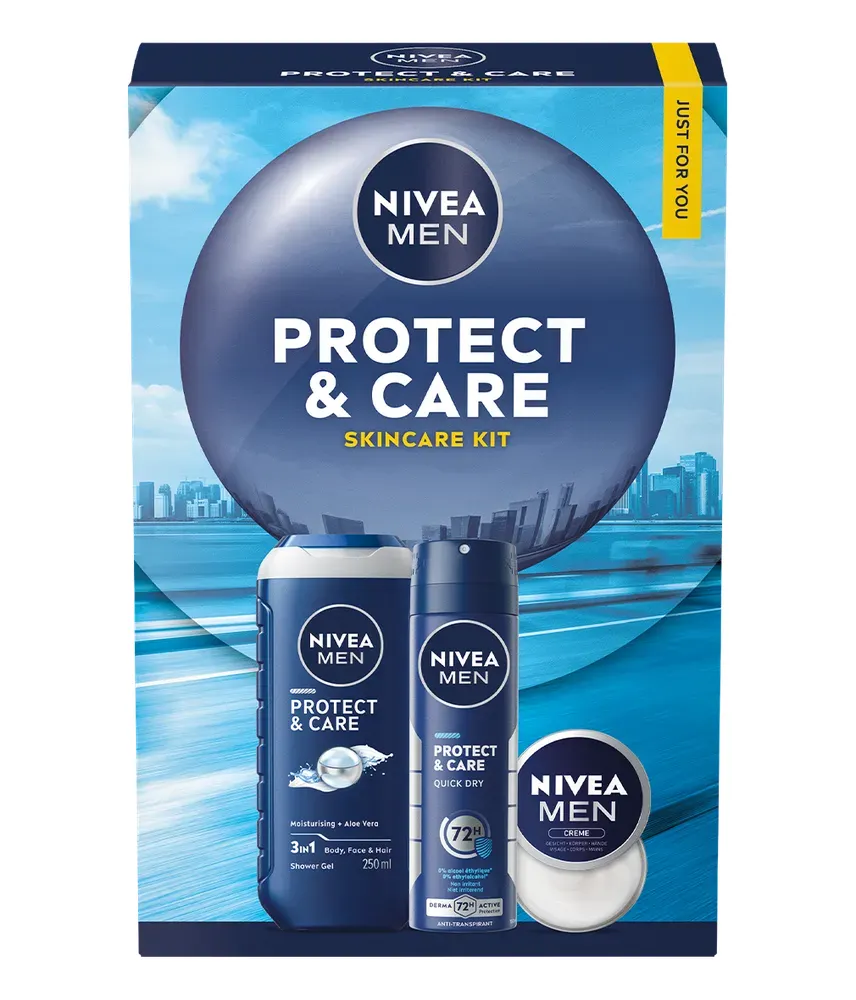 Nivea For Men Giftset Protect & Care (1 set)