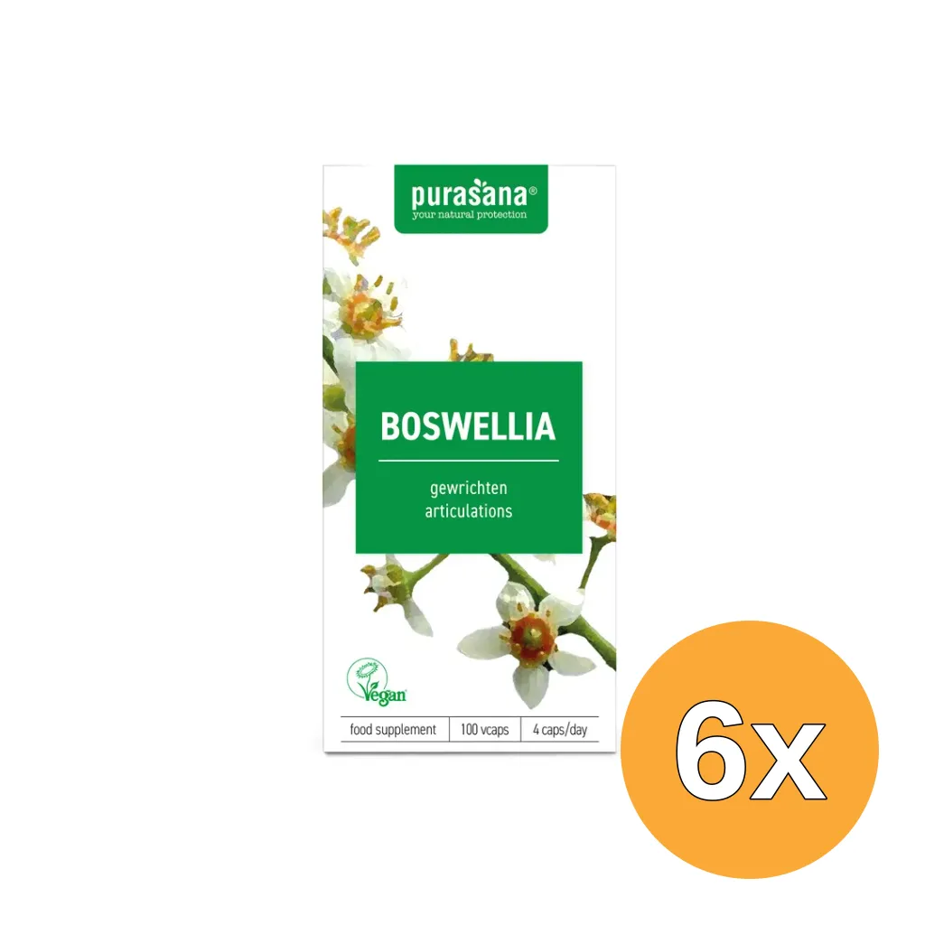 6x Purasana Boswellia (100 vega capsules)