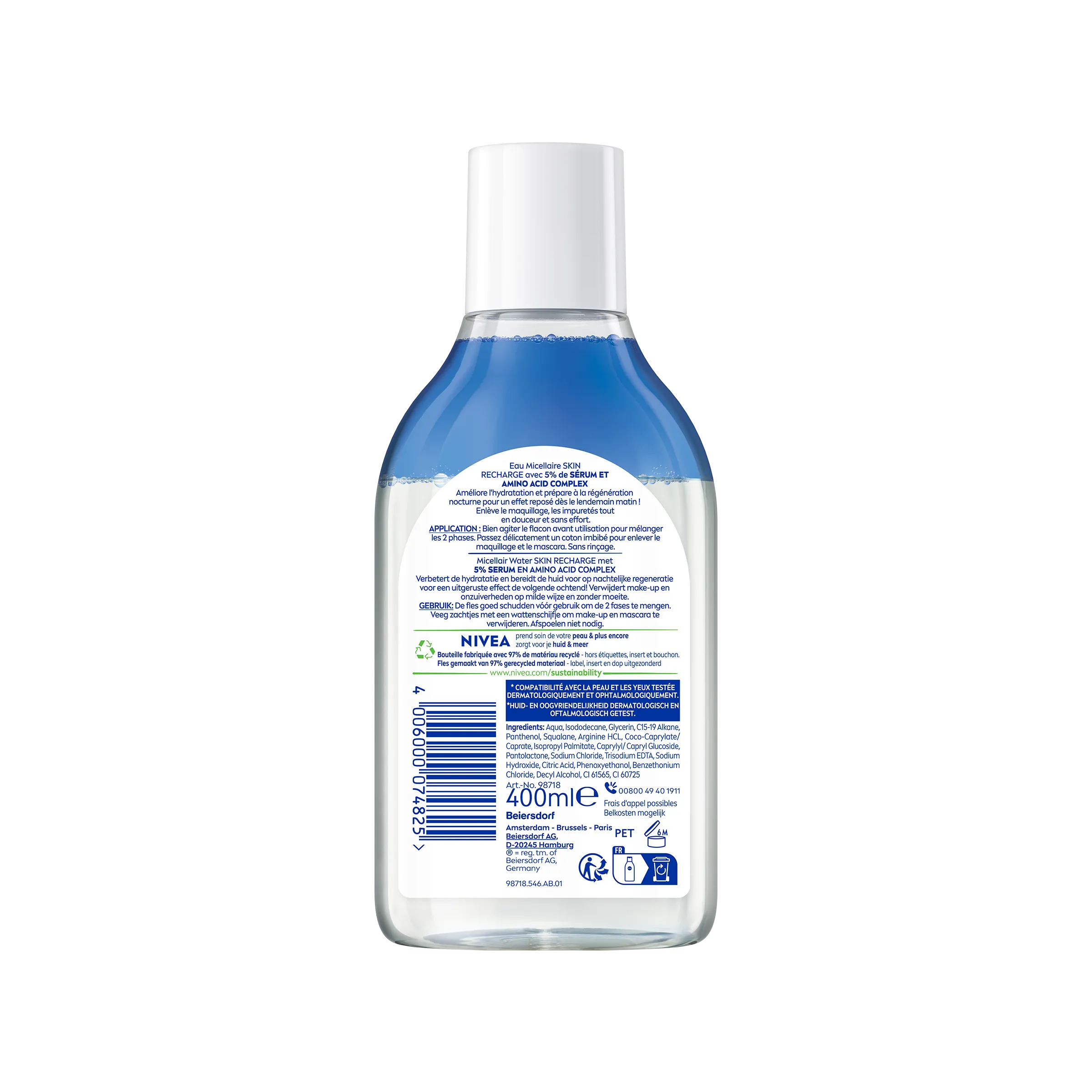 Nivea Micellair Water Regenerating (400 ml)