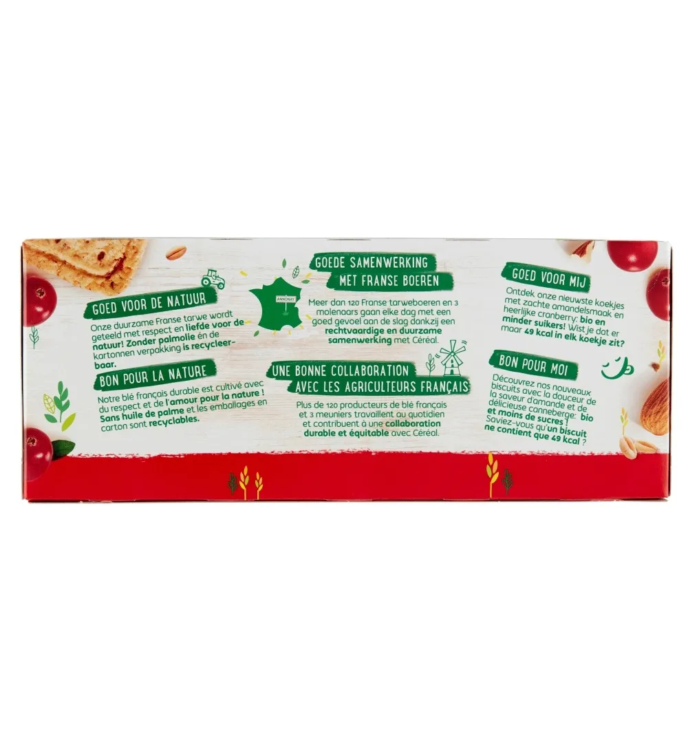 Céréal Bio Cranberry amandelen (132 gr) - image 3