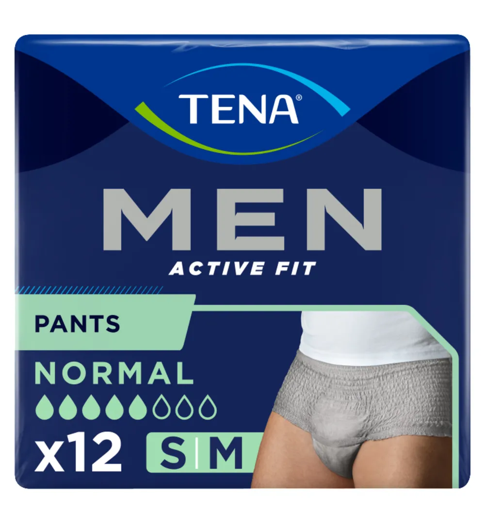 Tena Men Active Fit Normal Small/Medium (12 stuks)