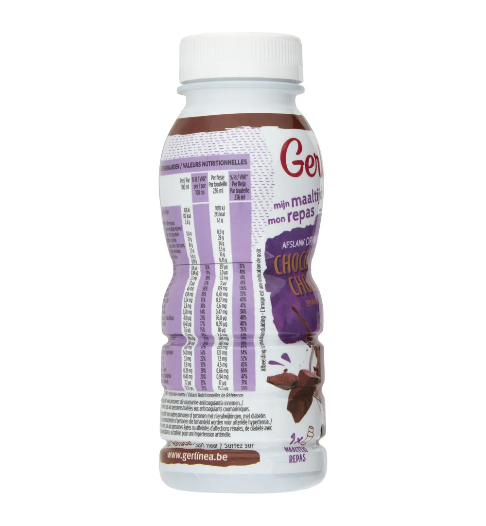 Gerlinéa Afslank Drinkmaaltijd Chocolade smaak (236 ml) - image 4